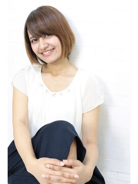 クート 北浦和(ku-to) 艶ボブ+イルミナカラー×髪質改善×北浦和×白髪染めでも◎