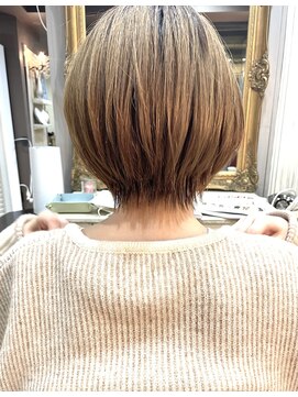 ゼン(ZEEN) 【髪質改善/縮毛矯正×丸みショート】ZEEN@20代30代40代50代