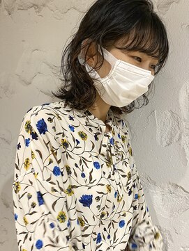 コフィー バイ メルト 吉祥寺(cofy by melt) 【三ツ井純】大人可愛いニュアンスパーマ無造作前髪パーマ