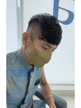 エアー 青山(AIR) ハイフェードカット/メンズスタイル