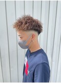 ツイストフェードアップバング