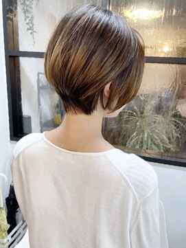 ニット 銀座(knit) 《knit銀座 佐野元気》20代30代40代ショートボブ丸み前下がり