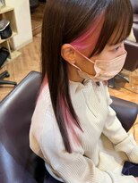 イヤリングカラー＊ピンクベージュ＊カラーバターZinaCENTRAL