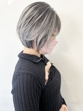 ココ 原宿(KOKO) #大人ガーリー#ダークアッシュ#ミディアムレイヤーカット