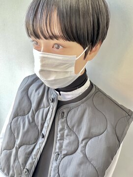 ヘアー アイス 御器所本店(HAIR ICI) 20代30代大人可愛い小顔丸みマッシュショート