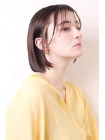 ヨファ ヘアー 芦屋店(YOFA hair) 大人ガーリーチョコレートモードショート0602
