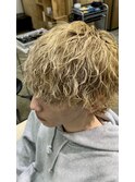 ハイトーンツイスパクリームパーマ