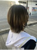 ウルフカット,グレージュカラー,イルミナ【草加】