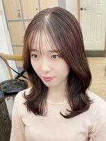 ネオリーブ クーロ(Neolive curro)&nbsp;韓国前髪顔周り×美髪レイヤー[横浜/縮毛矯正/前髪縮毛矯正]