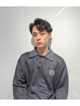 オーシャントーキョー(OCEAN TOKYO) メンズセンターパートかきあげツーブロック