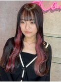 □職場でも学校でも隠せるイヤリングカラーピンク！