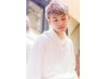 人気NO1[平日男性限定]カット+外国人風カラー+ハホニコTR ￥14300