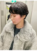 ショートヘア/ハンサムショート/ショートパーマ