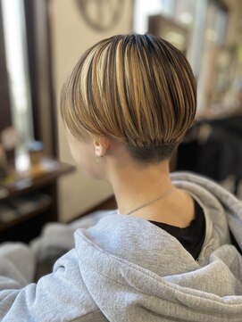 美容室 ルチア ハワイ(Luccica HAWAII) #刈り上げショート #ハンサムショート