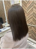【髪質改善】カット+酸性ストレート+ケラウオーターTR