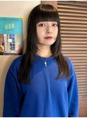 顔周りレイヤー/ロングレイヤー/ステップカット/レイヤーカット
