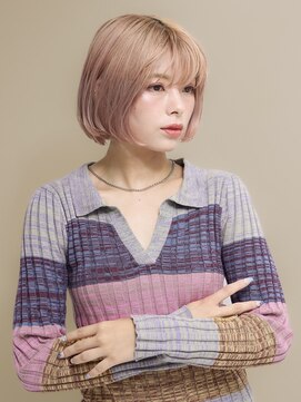 エンタク 新宿(enntaku) くびれボブ/レイヤーカット/前髪カット/Men's[新宿/新宿駅西口]