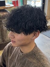 リット バイ フィフス 天文館店(Lit by fifth) 天文館波巻きスパイラルパーマメンズパーマツイストパーマ緩め