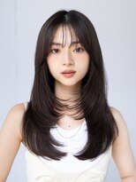 エインアンリー 明治神宮前(AIN.ANLY.)&nbsp;イメチェンスタイルレイヤーロングレイヤーカット前髪パーマ