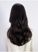 くびれヘア顔周りレイヤーロング_ba539262