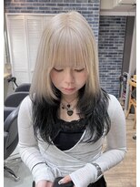 エイト オキナワ 沖縄新都心店(EIGHT okinawa)&nbsp;【EIGHT沖縄】ブロンド×エンドブラック◎