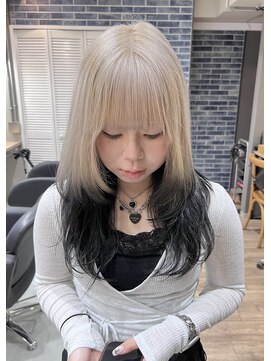 エイト オキナワ 沖縄新都心店(EIGHT okinawa) 【EIGHT沖縄】ブロンド×エンドブラック◎