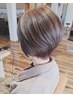 【育てるハイライト＋根元リタッチ＋カット】　13000円
