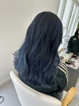 サザ 坐 ヘアークラブ ブルーカラー