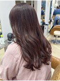 〈Tierra毛利仁美〉白髪染めの方も！ラズベリーピンクカラー