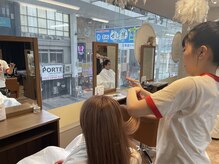 パーミル ルモ クマモト(permille ‰ LUMO Kumamoto)の雰囲気（開放感◎[下通美容室/韓国/アディクシーカラー/髪質改善）