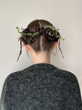 マルソー アップヘアセット