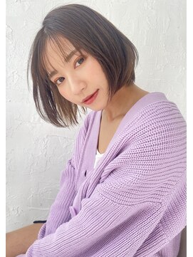 レヴリー(reverie) 韓国風タッセルボブヘイリーボブ大人ボブ髪質改善ストレート小顔