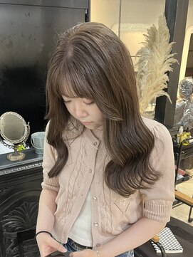 ノエル 池袋店(noel) 【noel】manami×ブリーチなしベージュ