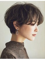 ハーツ(Heart's)&nbsp;ショート×白髪ぼかしカラー