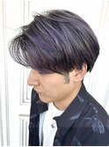バレイヤージュ/ハイトーン/ブリーチ/ディープバイオレット