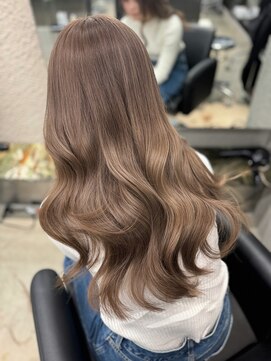 ペレ 栄 アネックス(PELE栄ANNEX) 黒髪カタログ/クラゲヘアー/オリーブグレー/栄