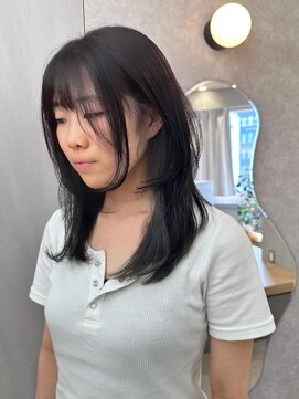 バサ 立川店(BASSA) ハッシュレイヤー×インナーカラー