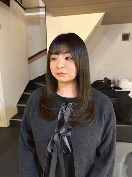 ティーヘア トナリ(t.hair tonari) 大人可愛い巻き髪スタイル/2wayシースルーバング/髪質改善カラー