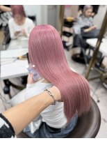 ロンド レア 天神大名店(Lond Le’a) ケアブリーチで成人式映えカラー♪