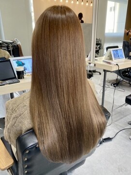 ソヨン 栄店(SOYON) 似合わせカット/イメチェン/ダークグレー/脱白髪染め/前髪