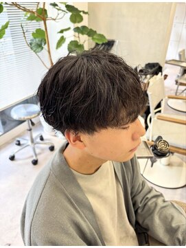 フロー(flow) 王道マッシュヘア!