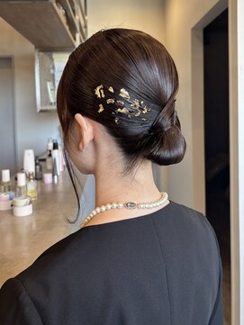 イミ(imi) ピタッとシニヨン