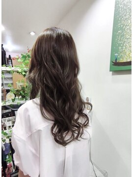 ドゥ スタイル 三国ヶ丘店(Duex Style) 春夏新色イルミナカラー　ネモフィラで創る、大人ロングアッシュ