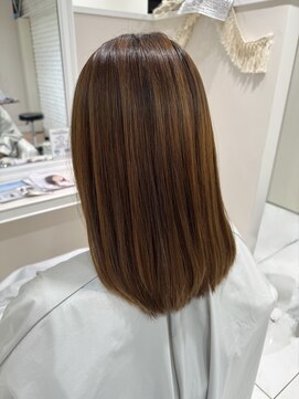 アッシュ 二俣川南口店(Ash) セミロング×縮毛矯正