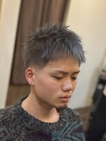 ジェイソン(JASON) ◆シルバーブラストスパイキーショート◆