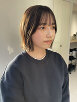 ハル 南平岸(HARU)&nbsp;透明感カラー/ぷつっとボブ
