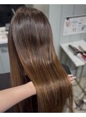 レイヤーカット髪質改善縮毛矯正酸性ストレート