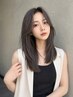 透明感カラー【女性限定】カット+イルミナカラー¥14190→¥11000