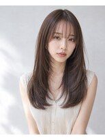 モードケイズ 調布店(MODE K's) 顔周りレイヤーカット_韓国調布ハッシュカット前髪カットウルフ
