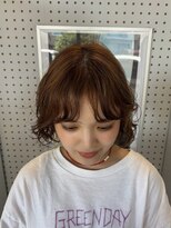 コクウ(COCU) bob perm × orange color